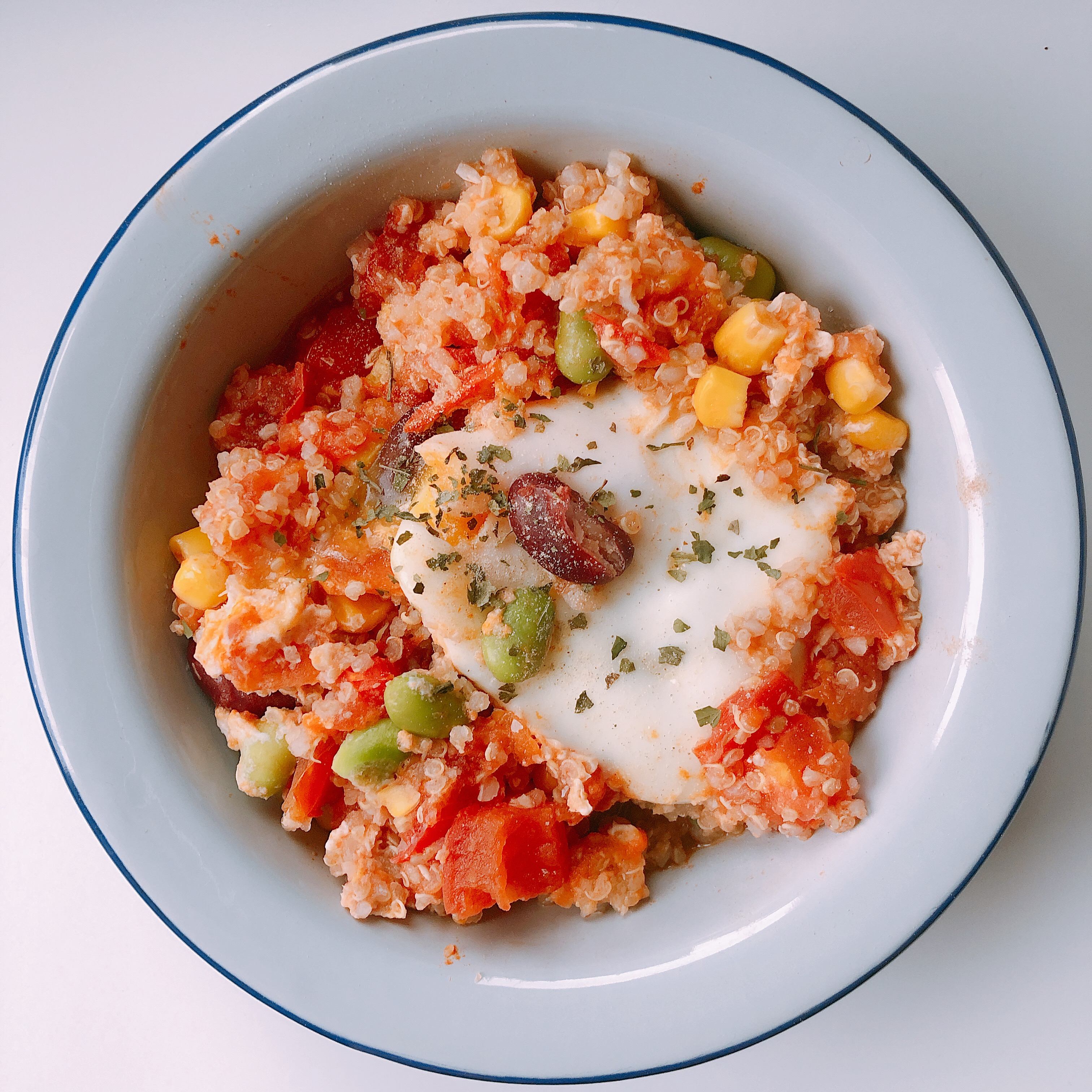 【减脂快手餐】番茄蛋炖饭（消灭剩米饭，秒杀一个番茄饭）的做法