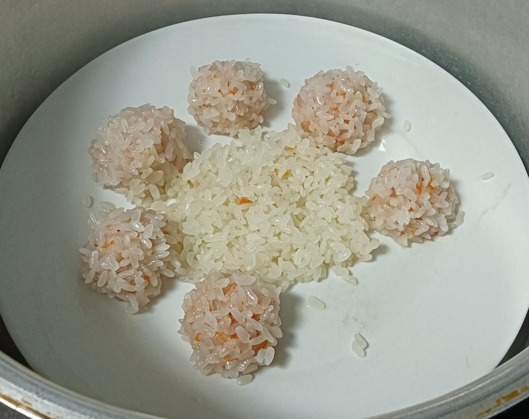 老人 小孩都爱吃的珍珠丸子