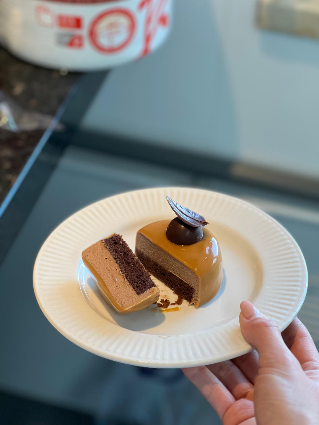 焦糖牛奶巧克力慕斯