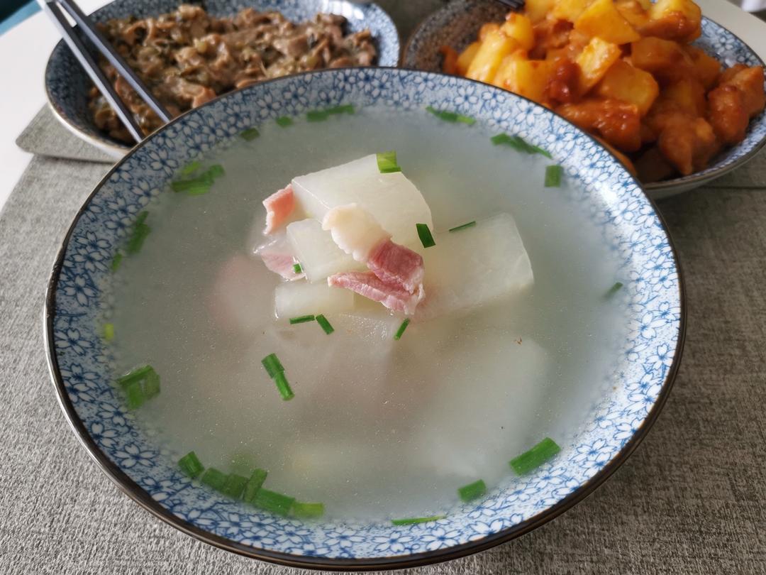 咸肉冬瓜汤