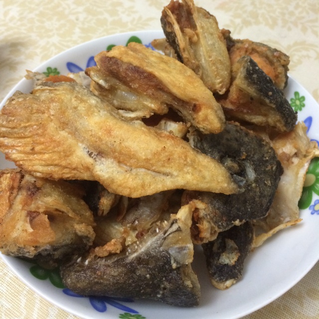 香煎三文鱼头