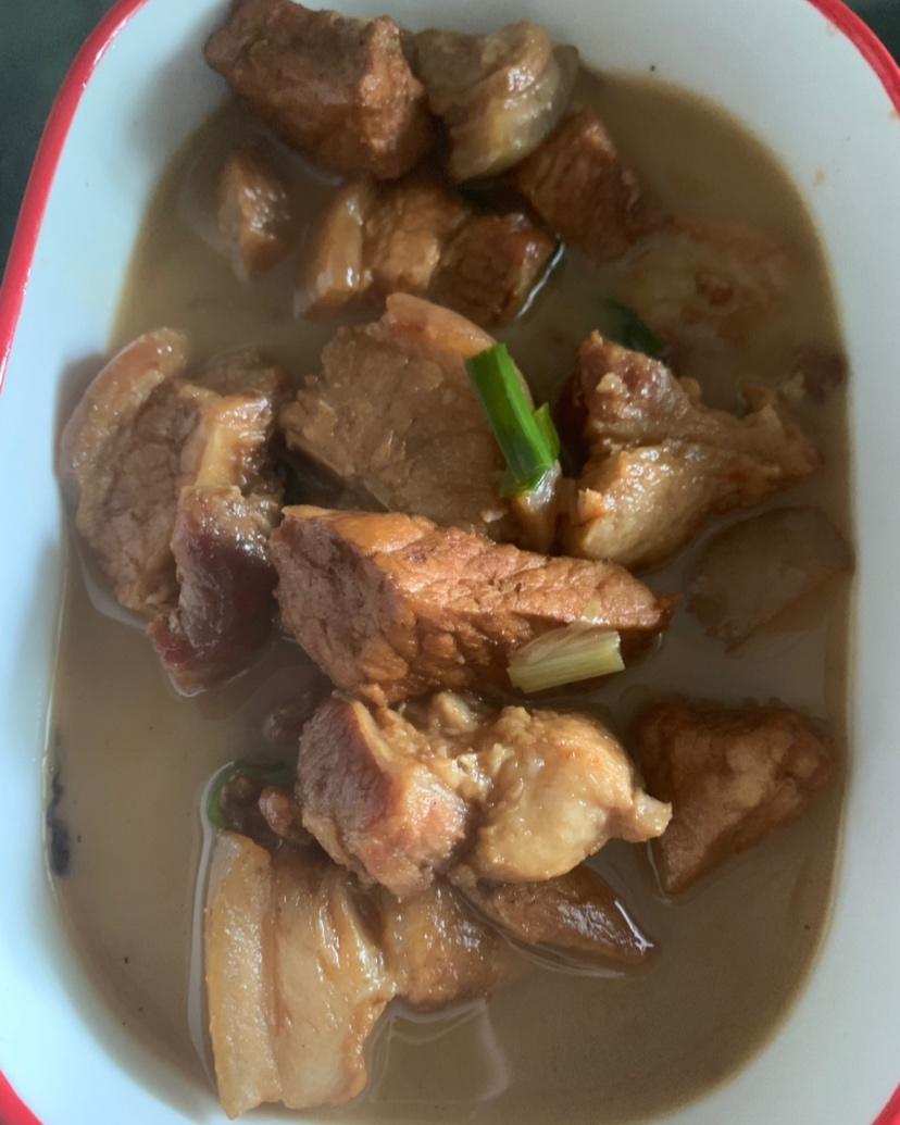 不焯水不放油的家常红烧肉