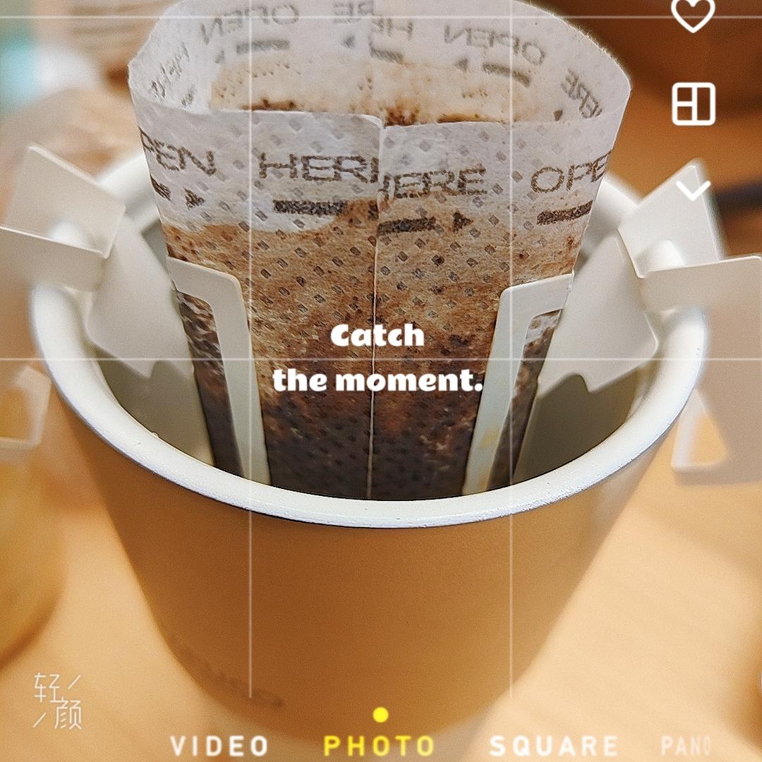 磨咖啡粉自制拿铁