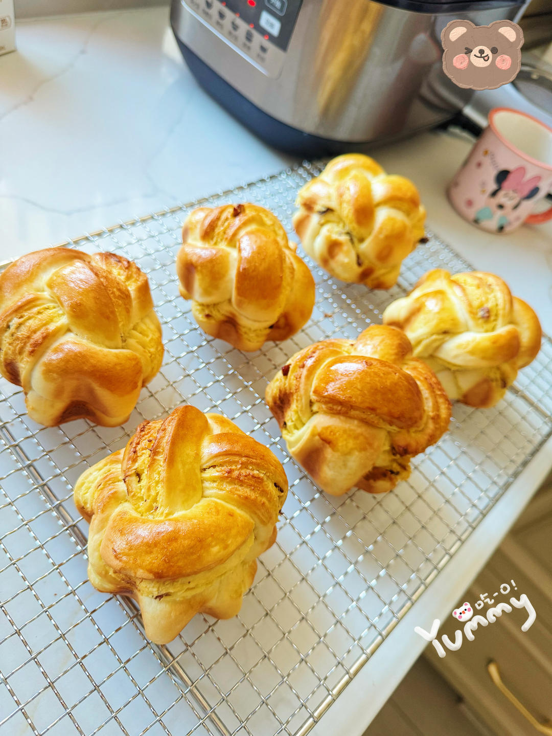 比云朵还软的牛奶面包，液种法甜面包太好吃了！