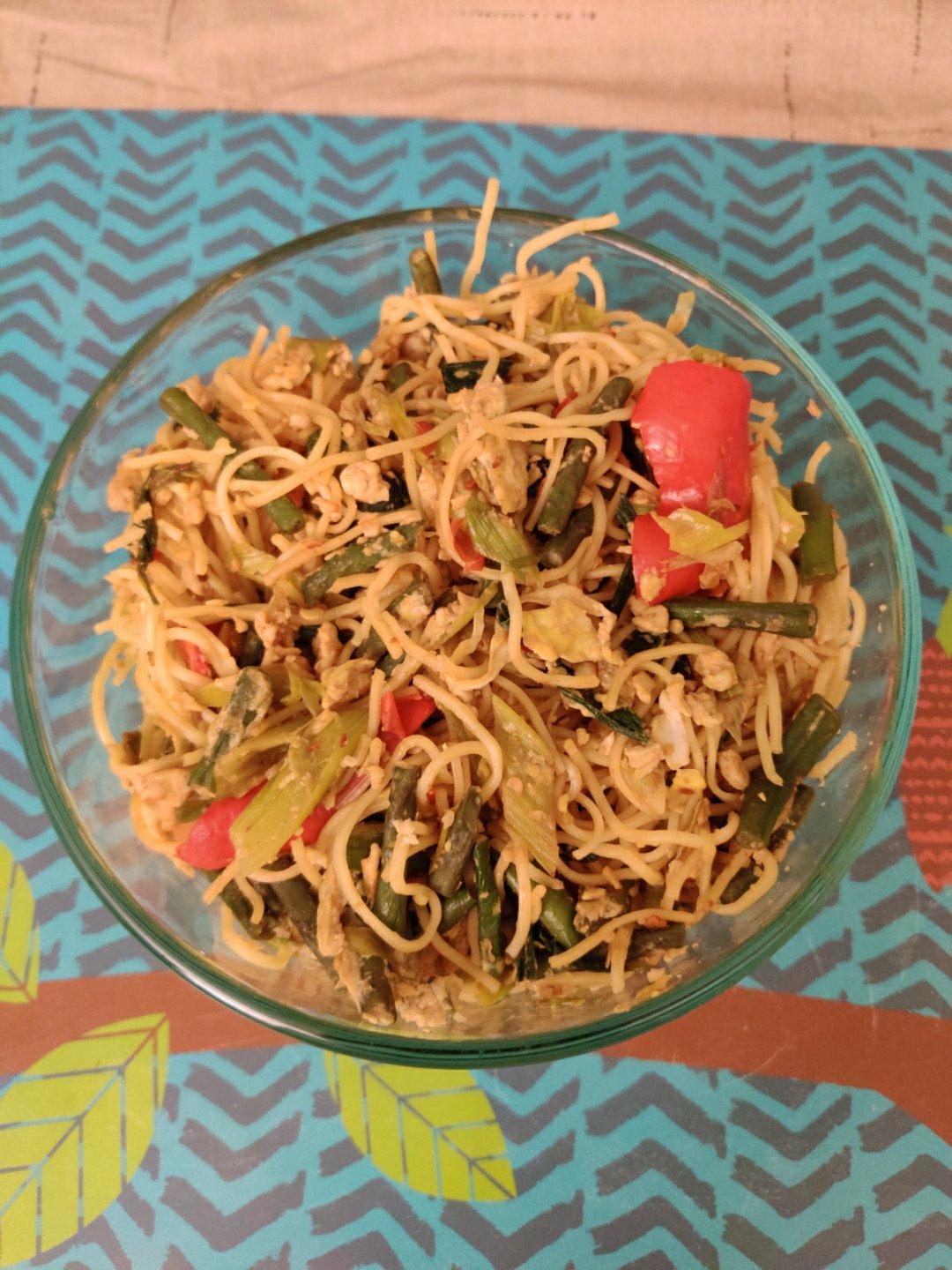 🍜最简单最好吃的家常炒面