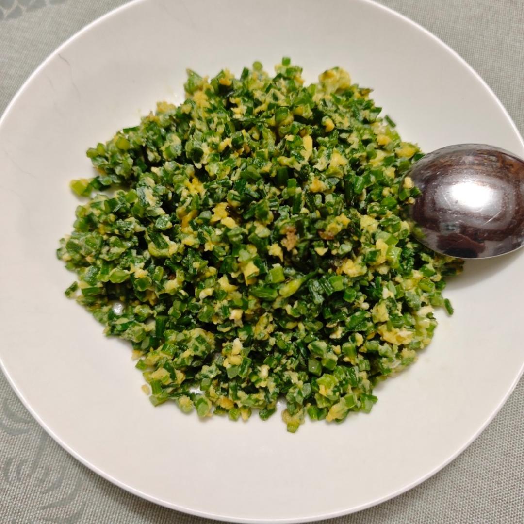 韭菜花炒鸡蛋
