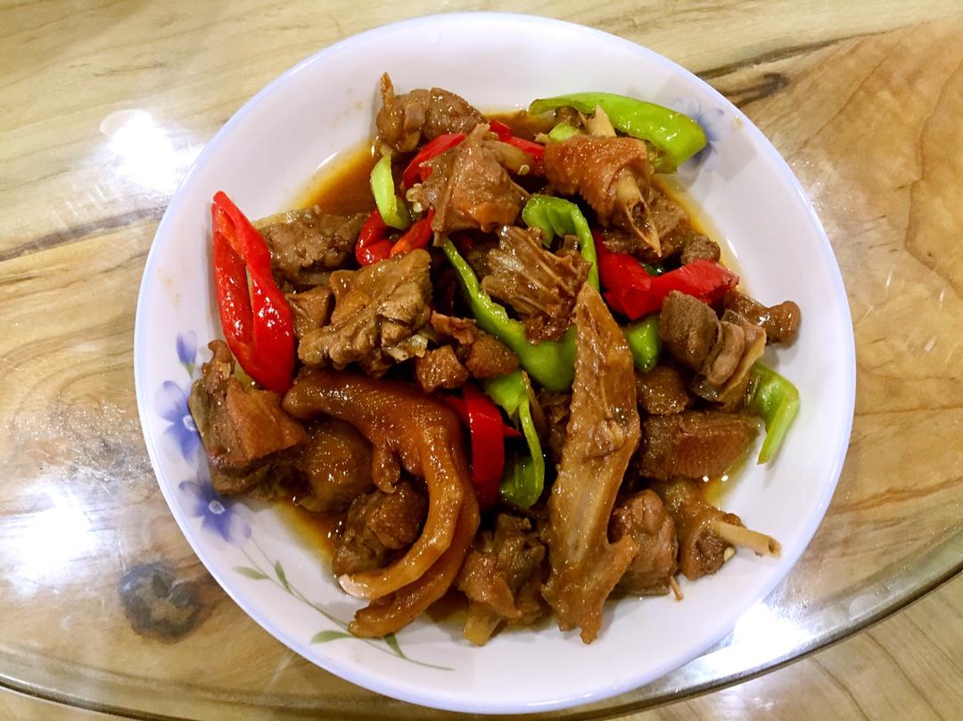 蓝水晶_myal做的子姜焖鸭煲