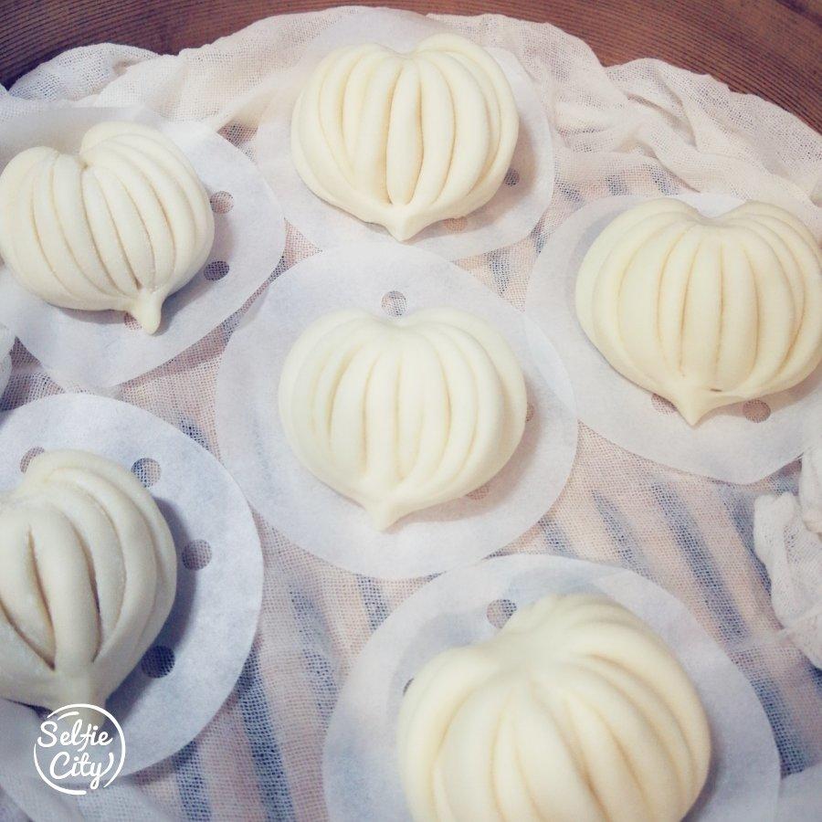 心形馒头【抖音面点1⃣️】