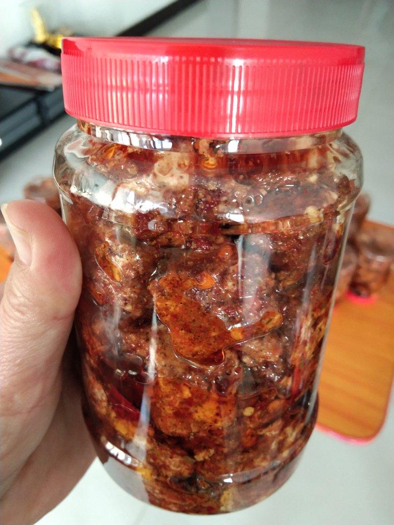 自制香辣腐乳