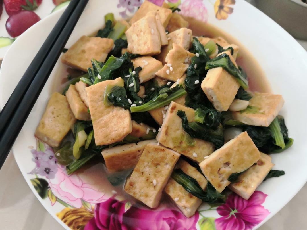非常入味儿的小白菜炖豆腐