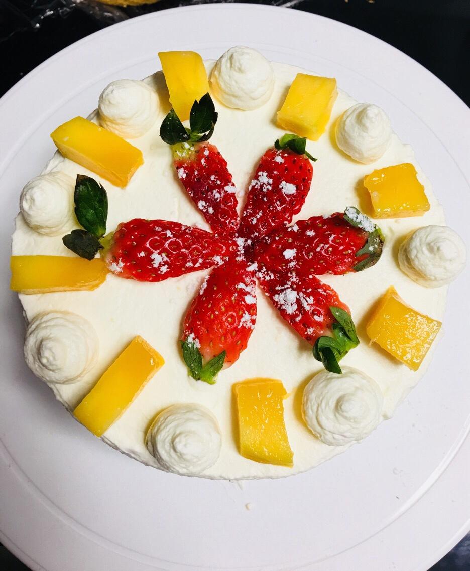 烤箱做蛋糕（戚风蛋糕的做法）