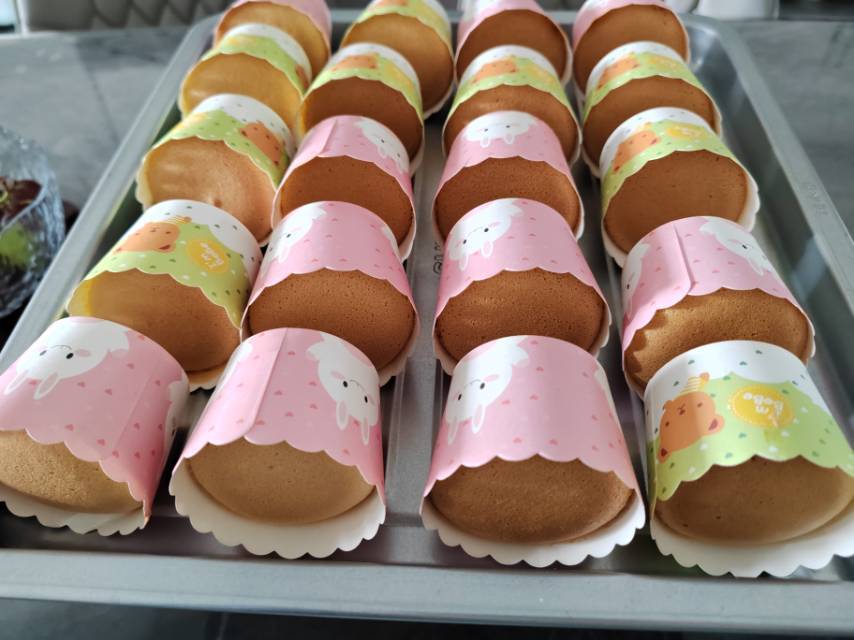 戚风纸杯蛋糕（不开裂、不塌陷）