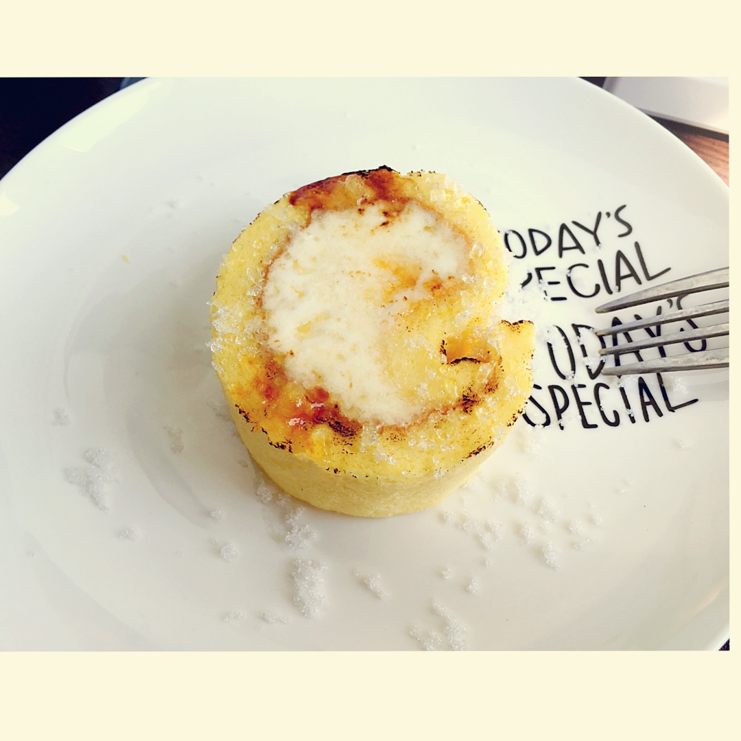 蛋糕卷新吃法-- 脆焦糖蛋糕卷