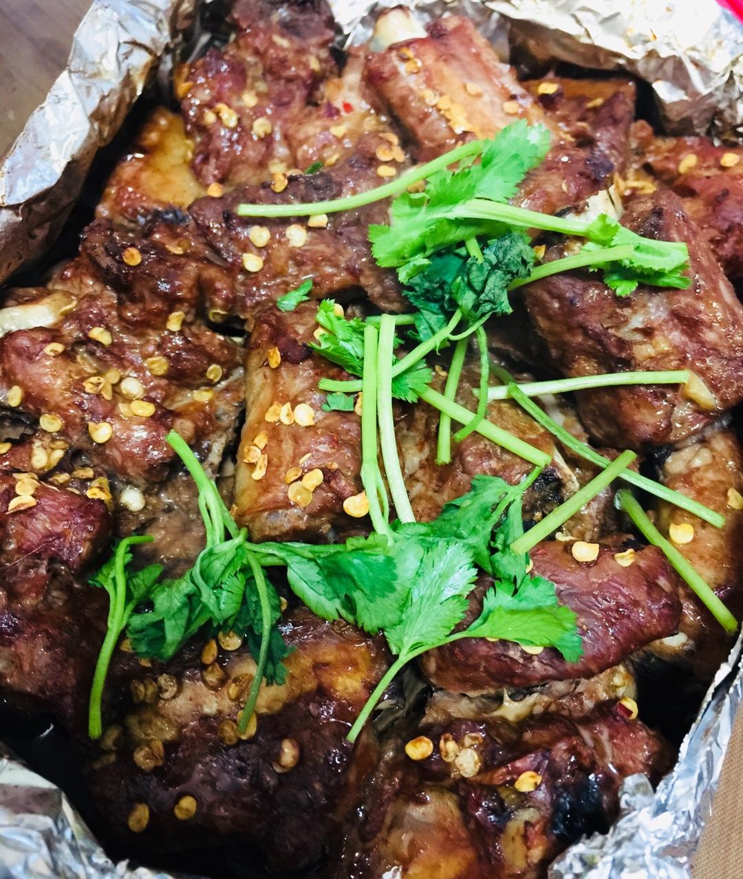 锡纸腐乳烤排骨