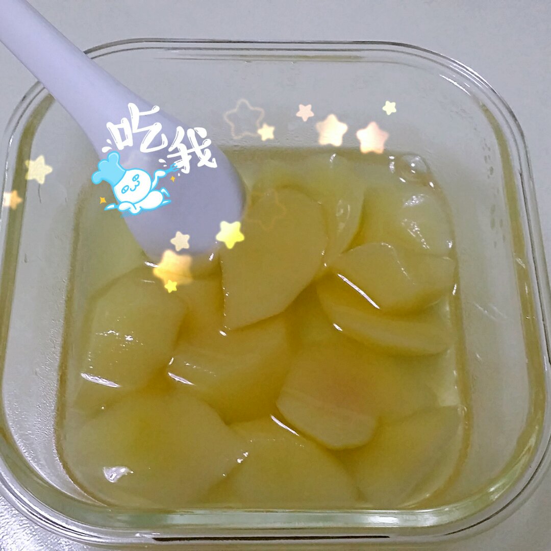 糖水蜜桃罐头