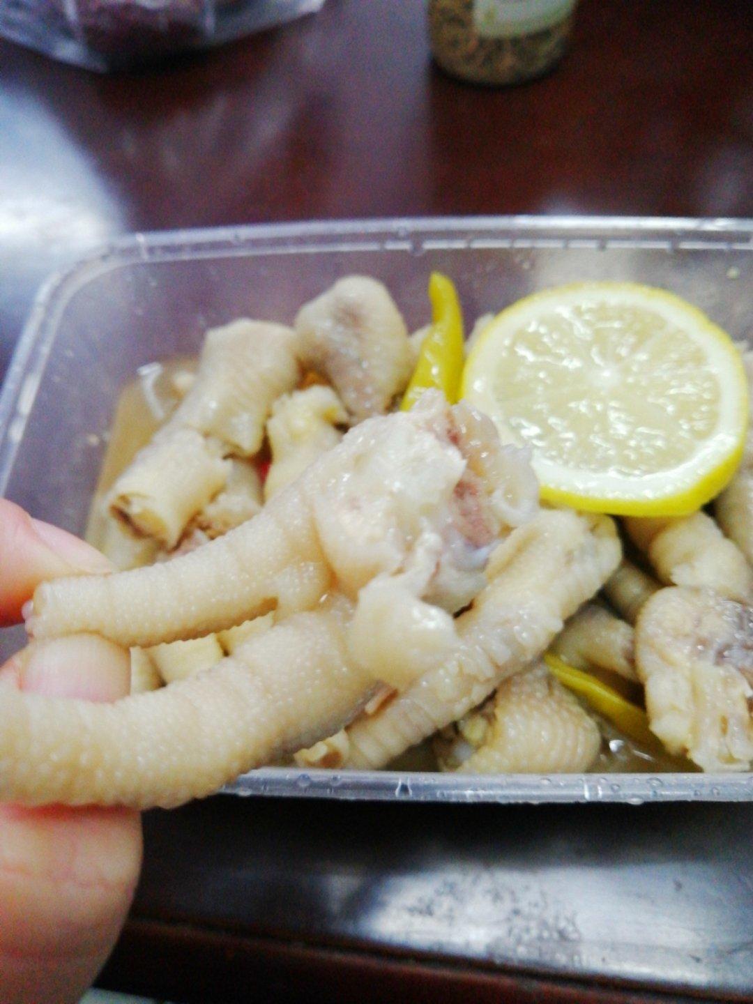柠檬泡椒凤爪