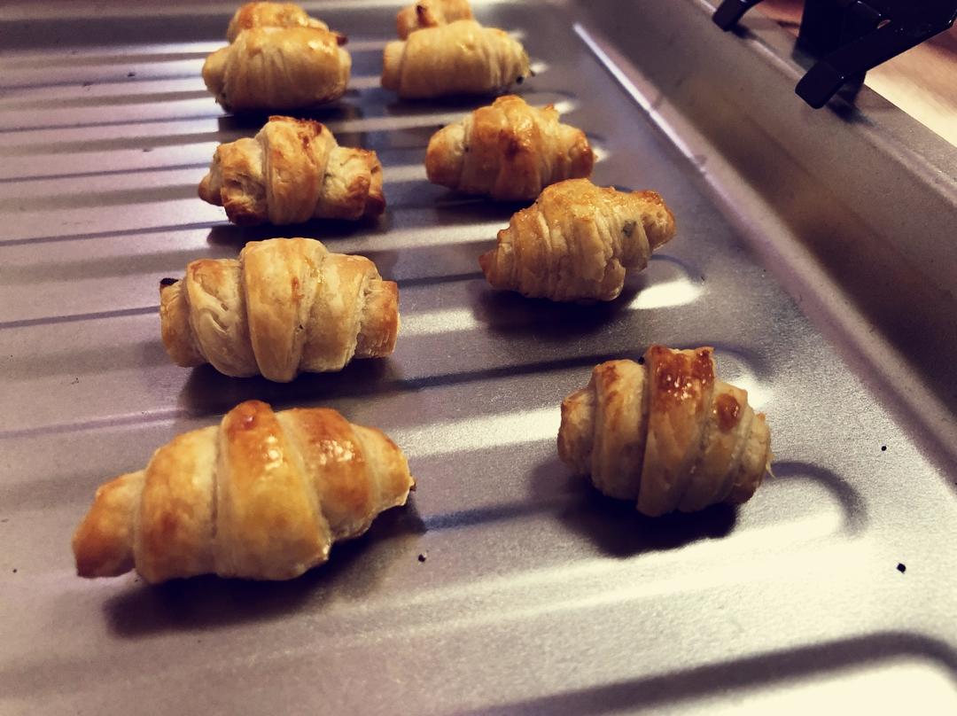 超Q的迷你可颂（手抓饼版）