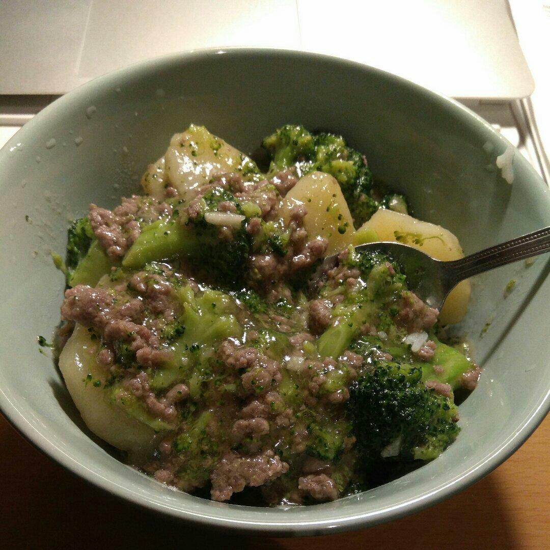 蒜蓉西兰花土豆片