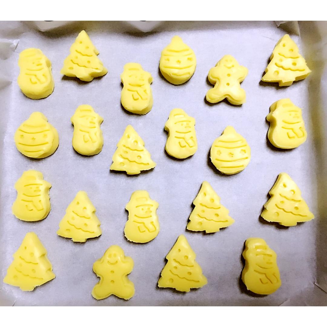 圣诞主题黄油小饼干