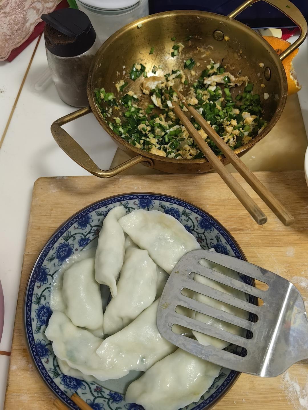 鲜美好吃的「扇贝丁饺子🥟」这样调馅儿，给肉都不换！