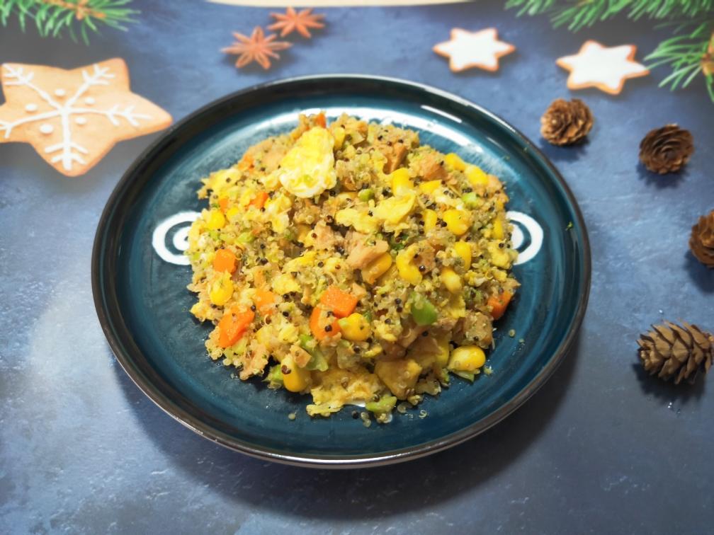 【减脂餐】超好吃的藜麦饭，减脂必备食谱。的做法