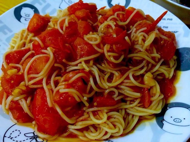 番茄肉酱意面