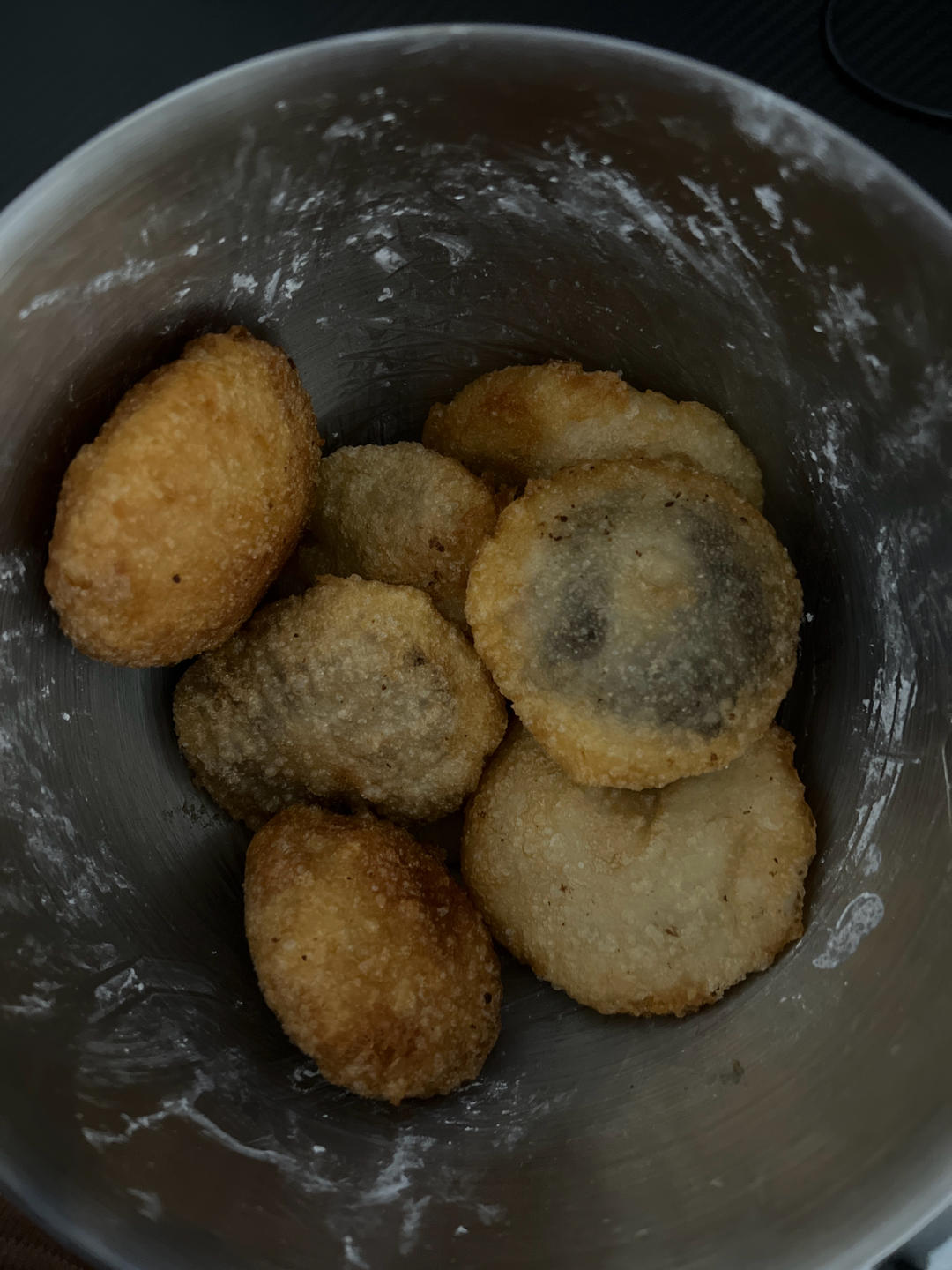 东北油炸糕（糯米粉豆沙馅儿）不翻车很简单