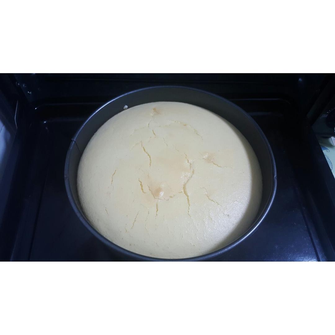 6寸六寸戚风蛋糕，不会失败的方子。哈哈哈