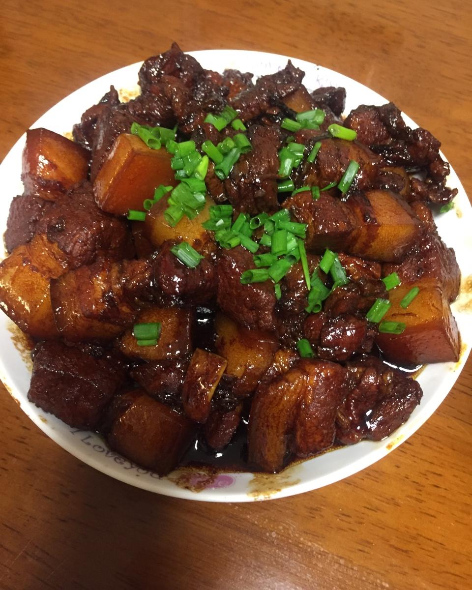 手机用户2529_m1l9做的不焯水不放油的家常红烧肉