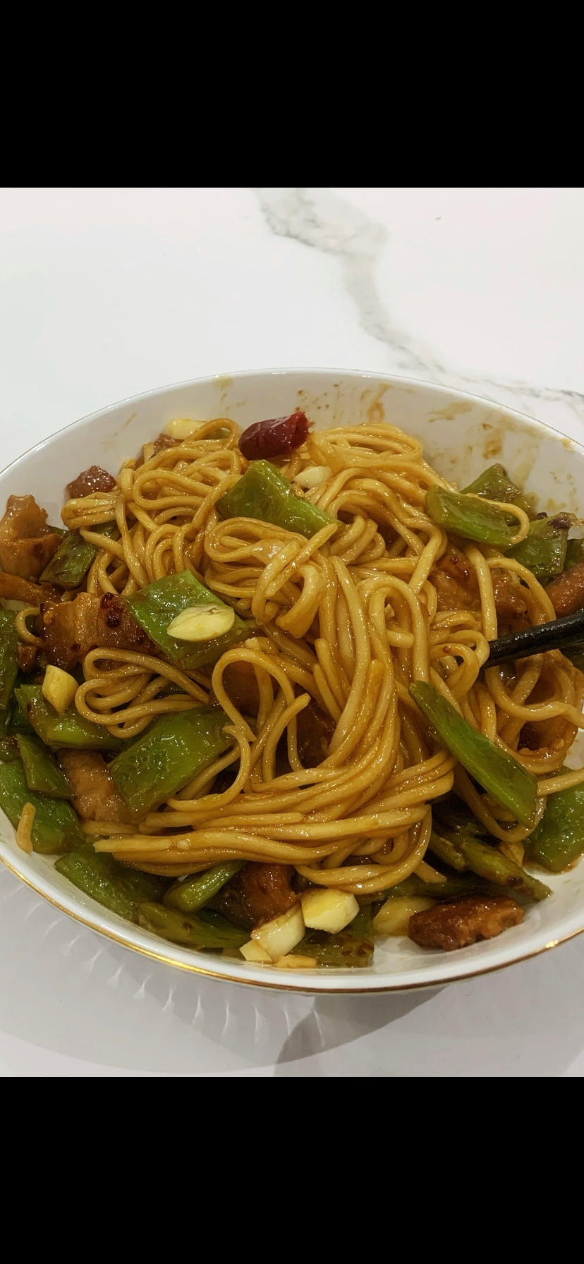 家庭版豆角焖面