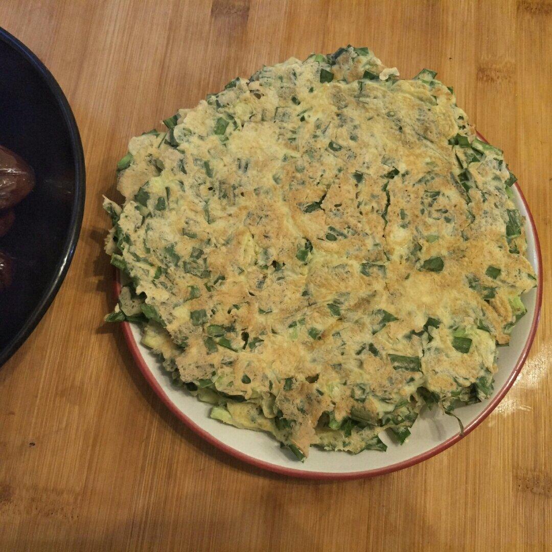 韭菜鸡蛋饼