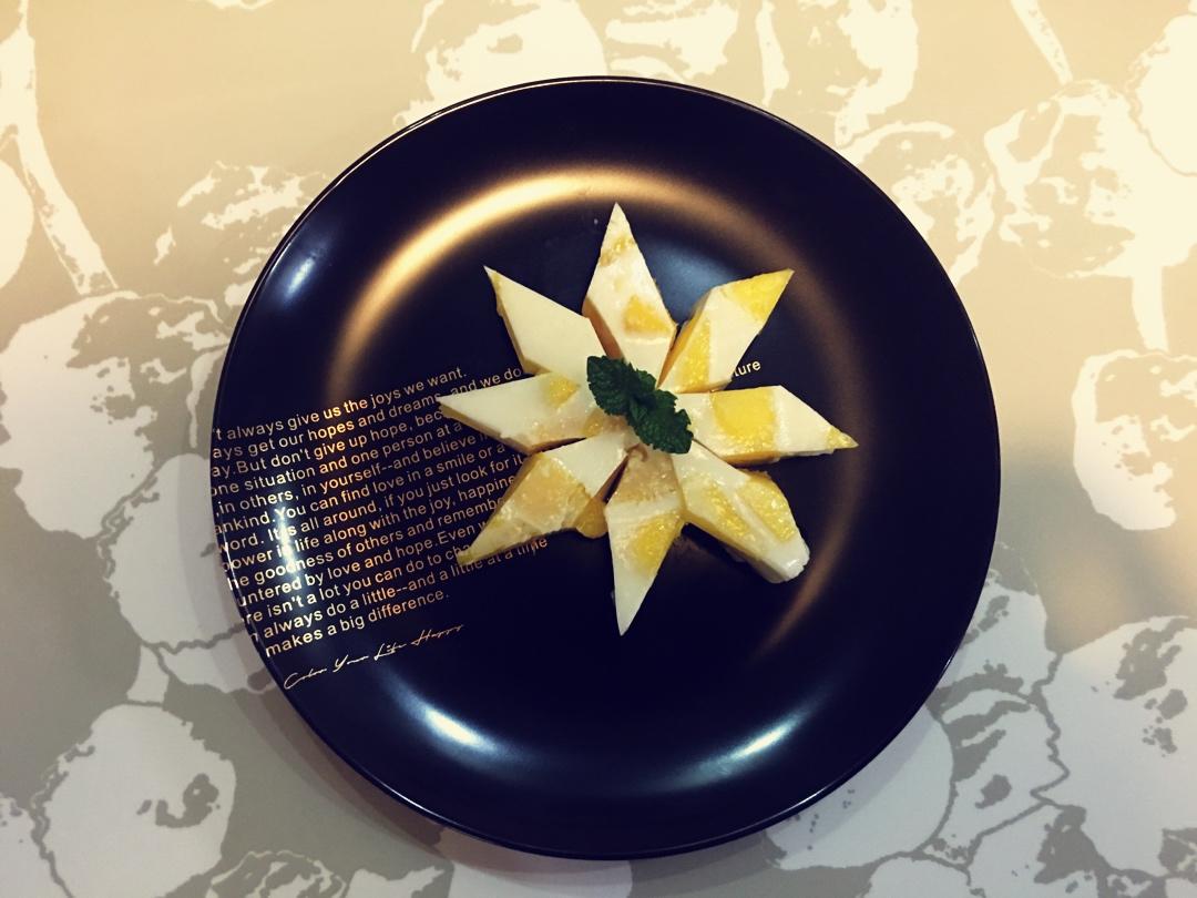 芒果椰汁糕