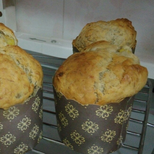 香蕉麦芬（无蛋奶）