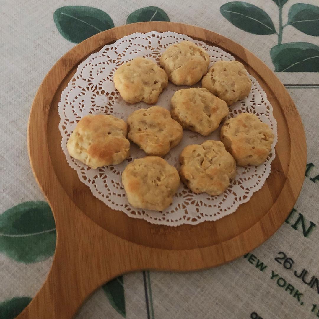 苹果司康发酵饼干—宝宝辅食零食、孕妇哺乳期都可以吃
