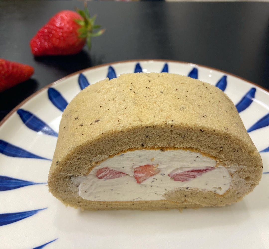 抹茶奶油蛋糕卷