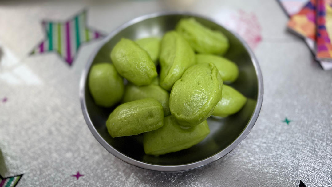 宝宝小馒头（青菜汁）