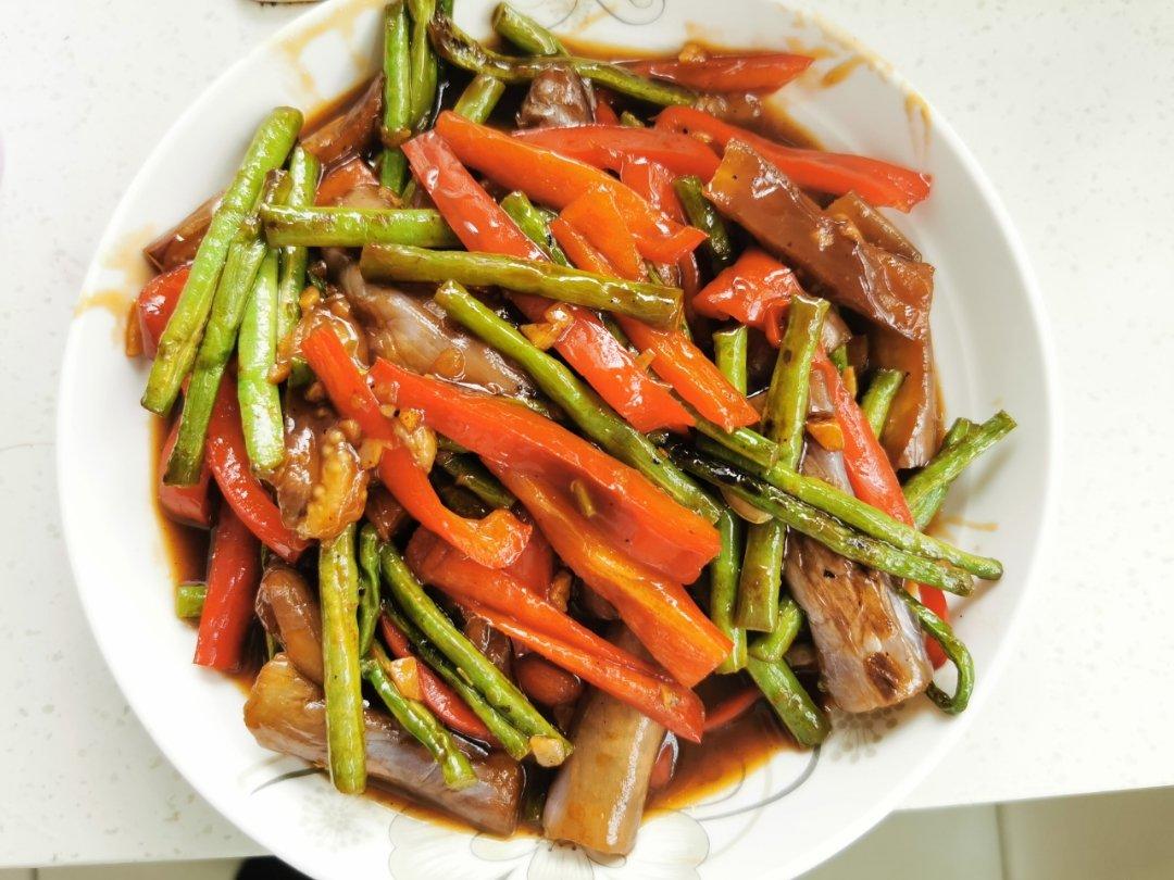 豆角烧茄子