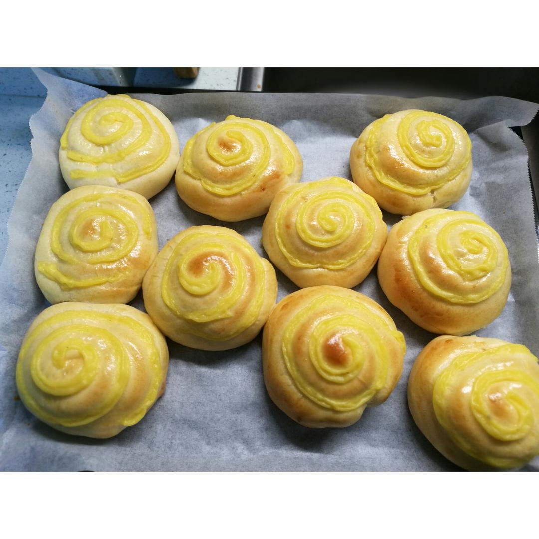 卡仕达面包(爱和自由方子）