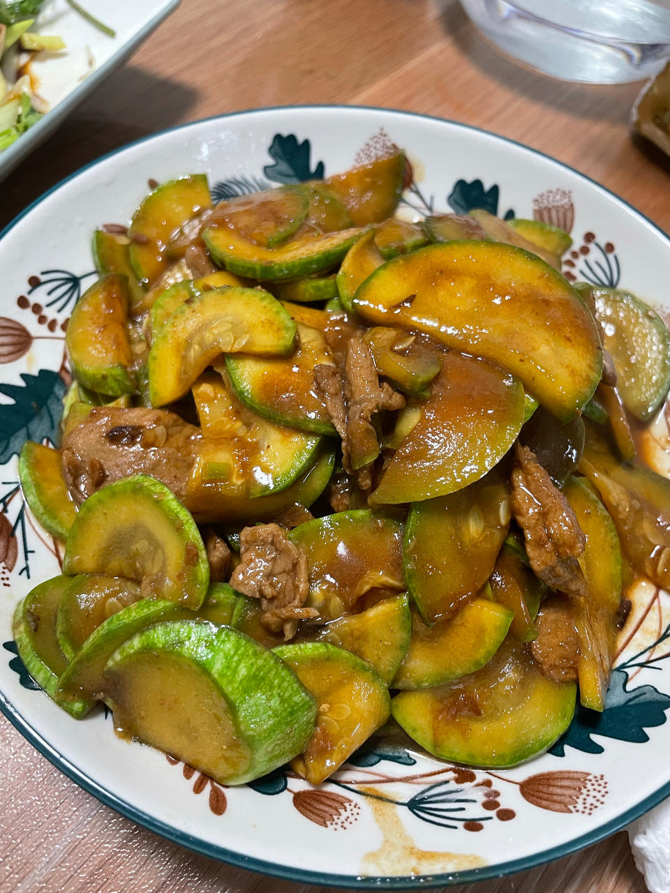 西葫芦炒肉(干锅西葫芦)