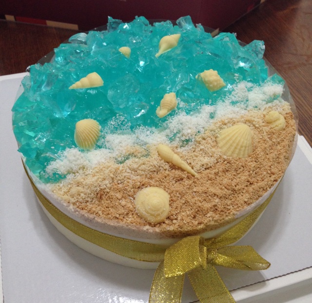 海洋酸奶慕斯蛋糕