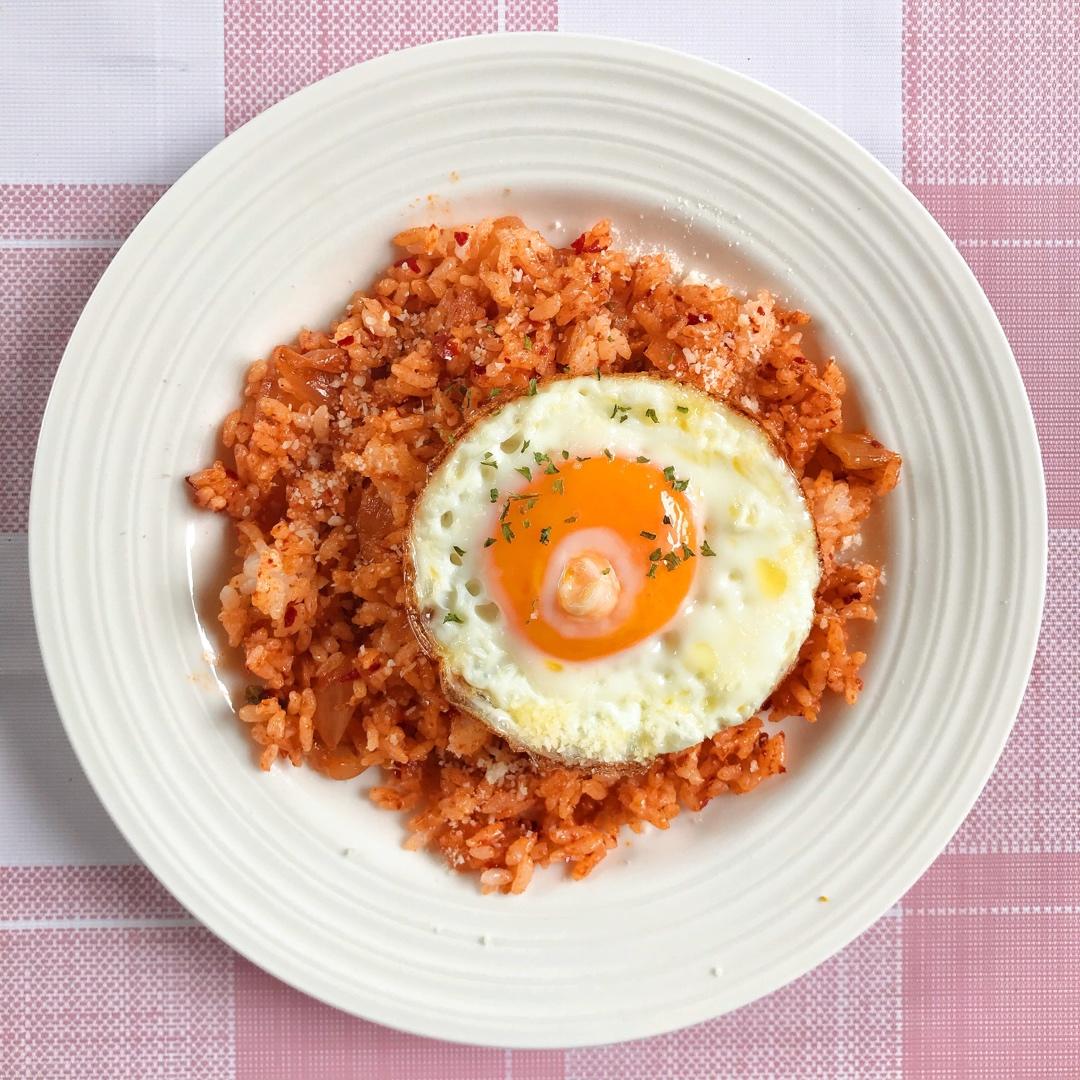 【西班牙寄宿】车婶的超快手韩式泡菜炒饭 김치볶음밥