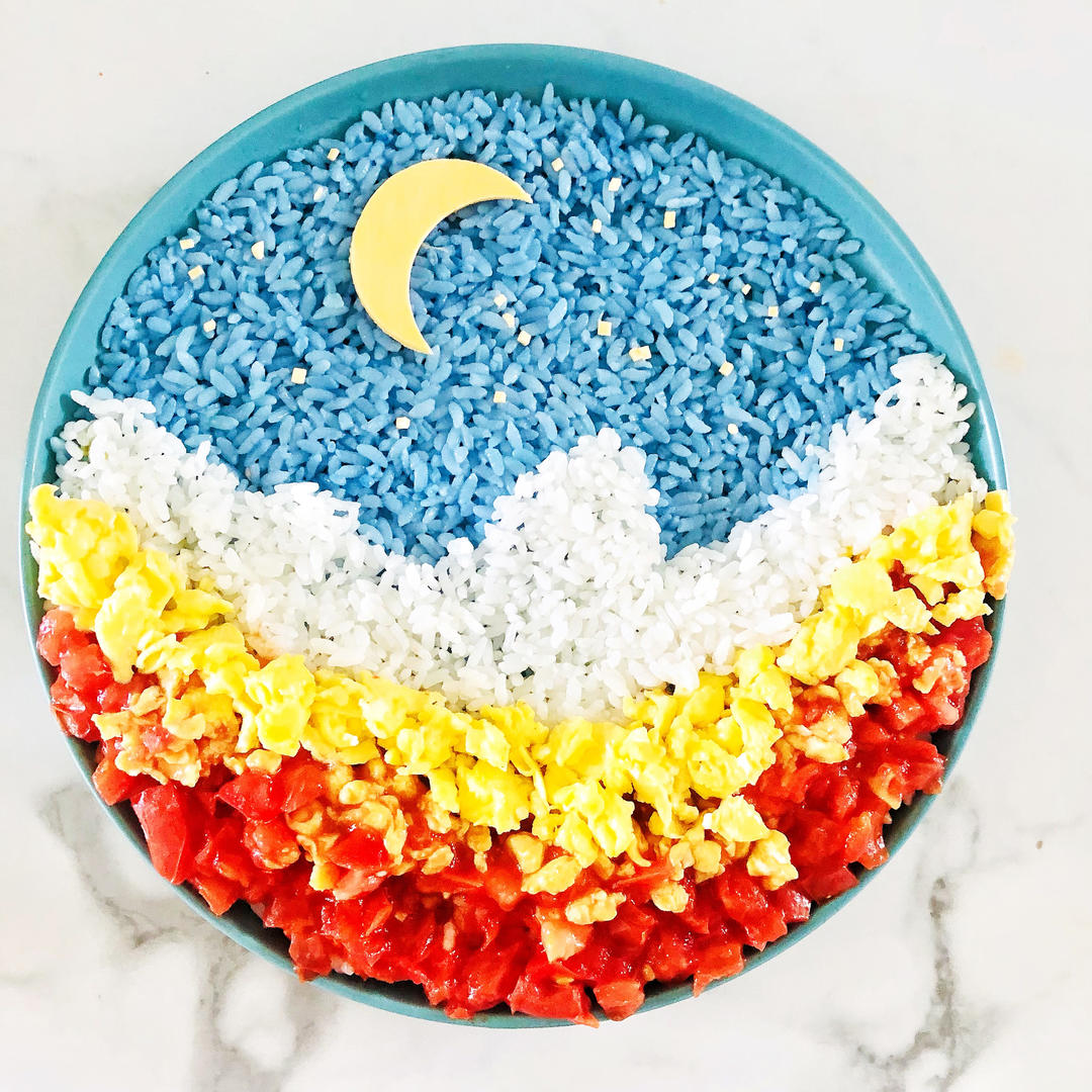 星空🌃番茄鸡蛋盖饭