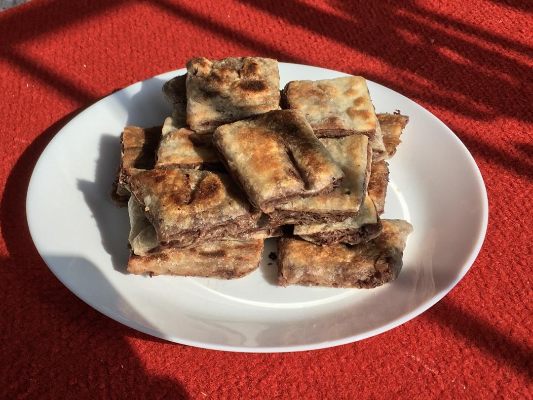 千层红豆饼（凉了更酥）