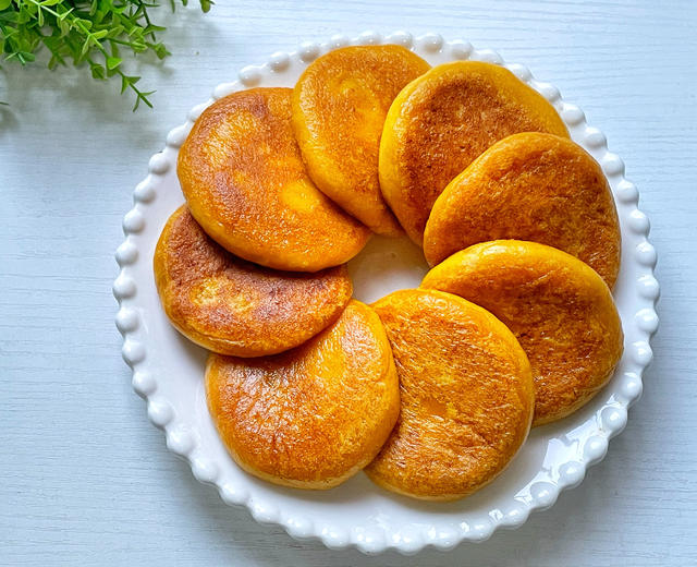 免烤箱甜品‼️软糯香甜的南瓜饼的做法