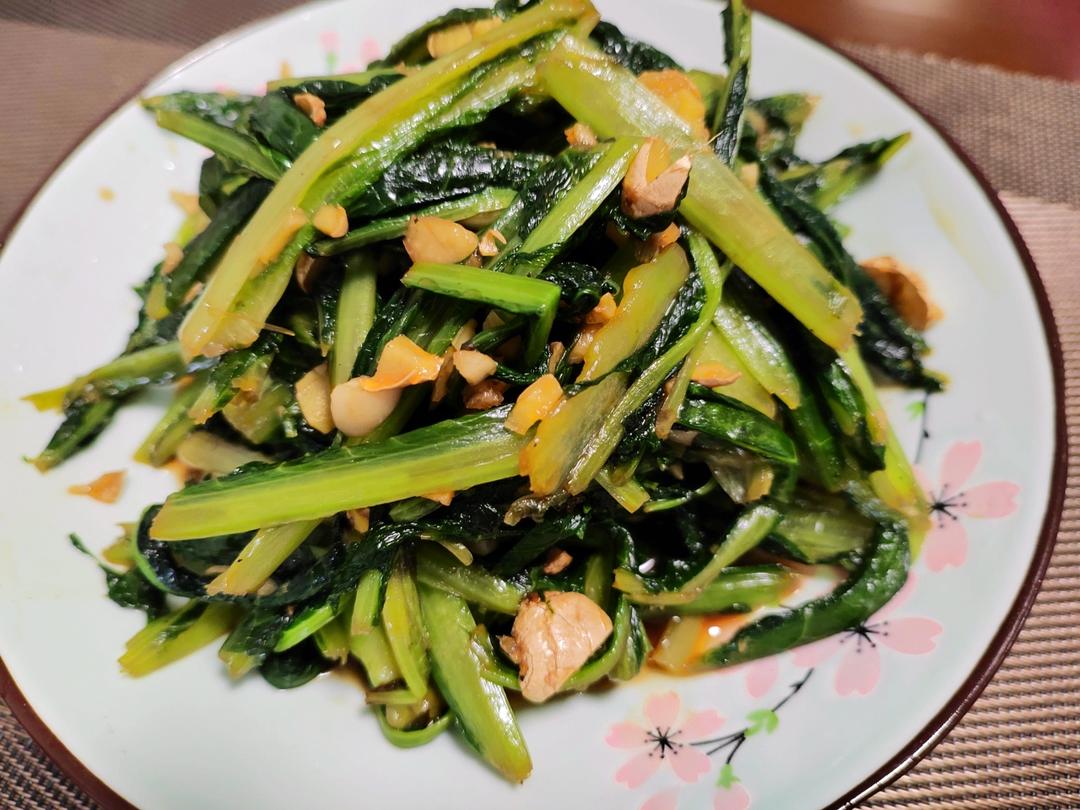 蒜蓉油麦菜（蚝油）