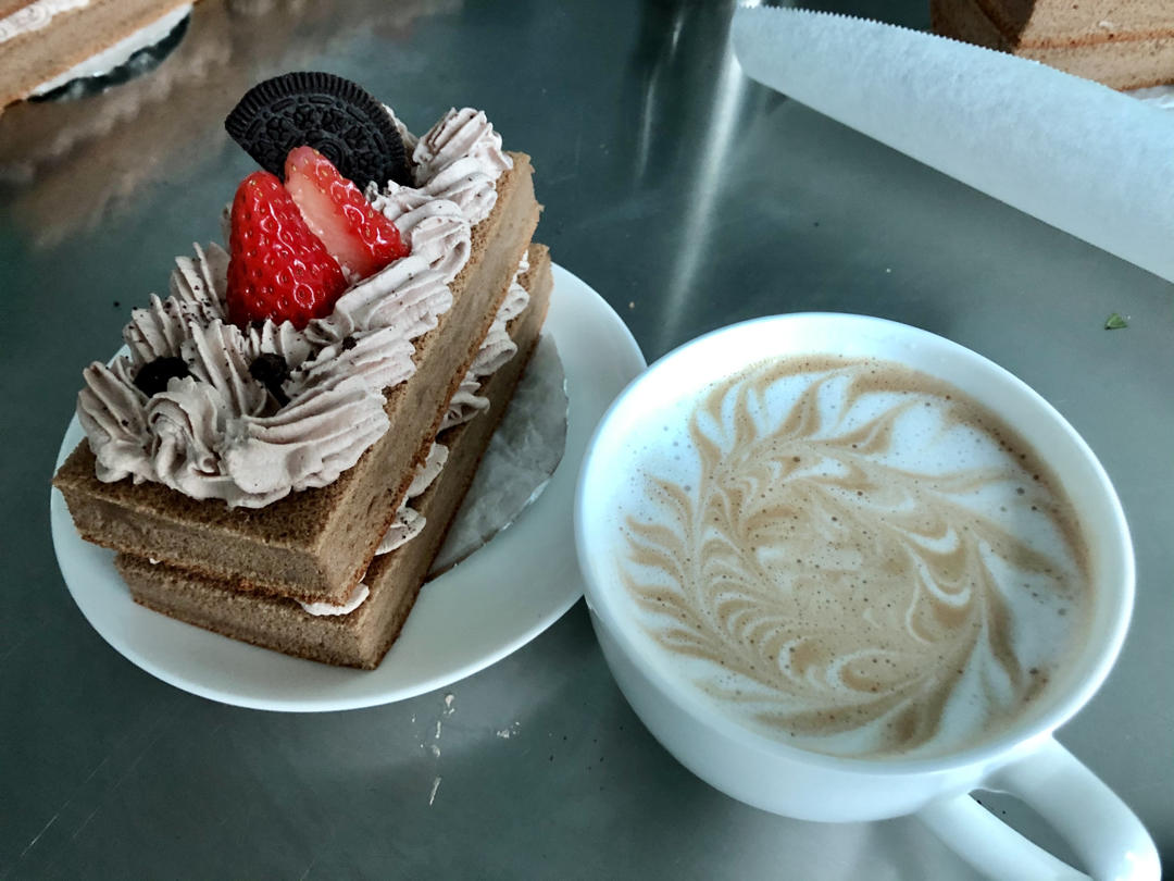 摩卡奶油蛋糕🍰秒杀蛋糕店