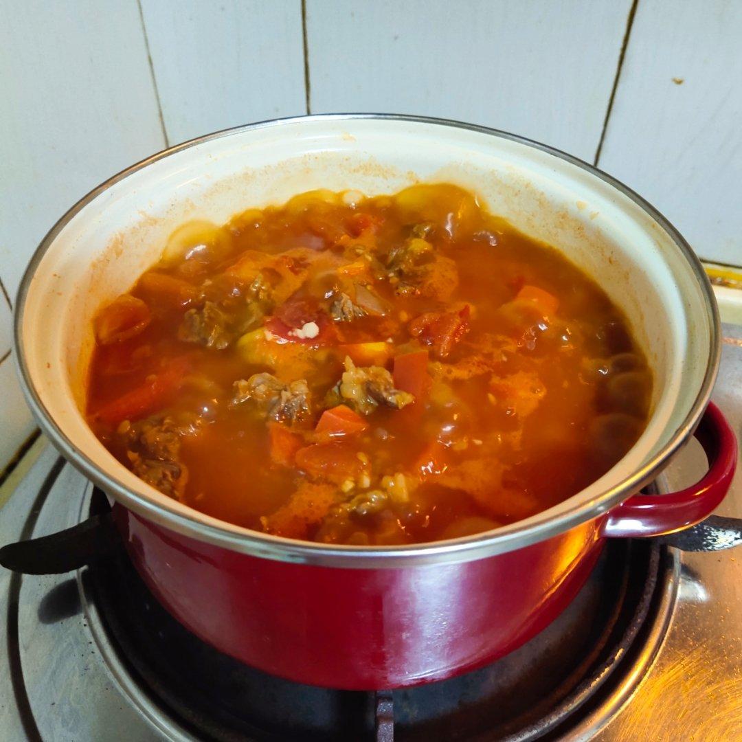 西红柿炖牛腩（牛肉）