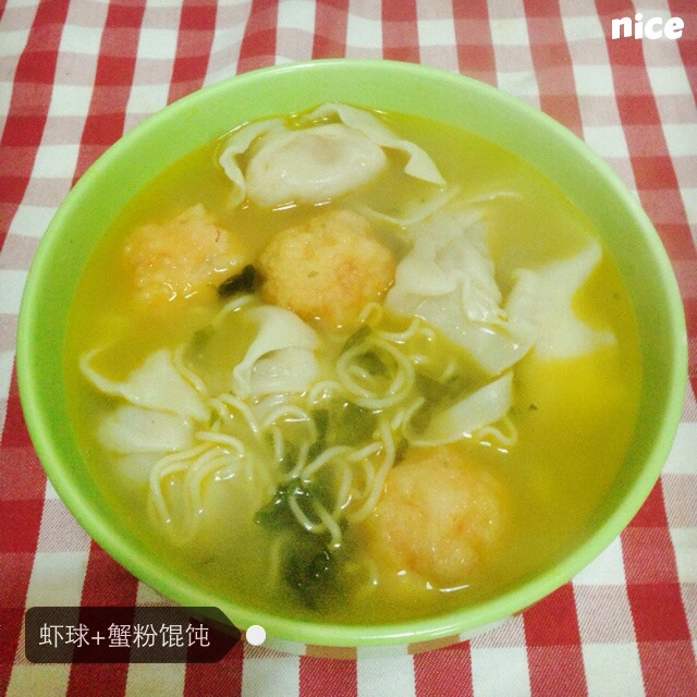 蟹粉馄饨