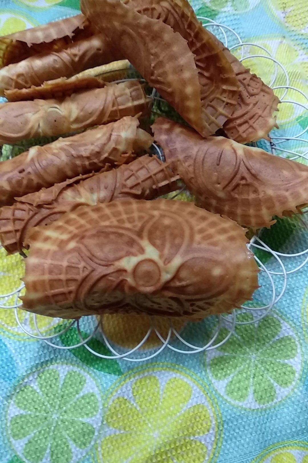 椰子油香酥蛋卷