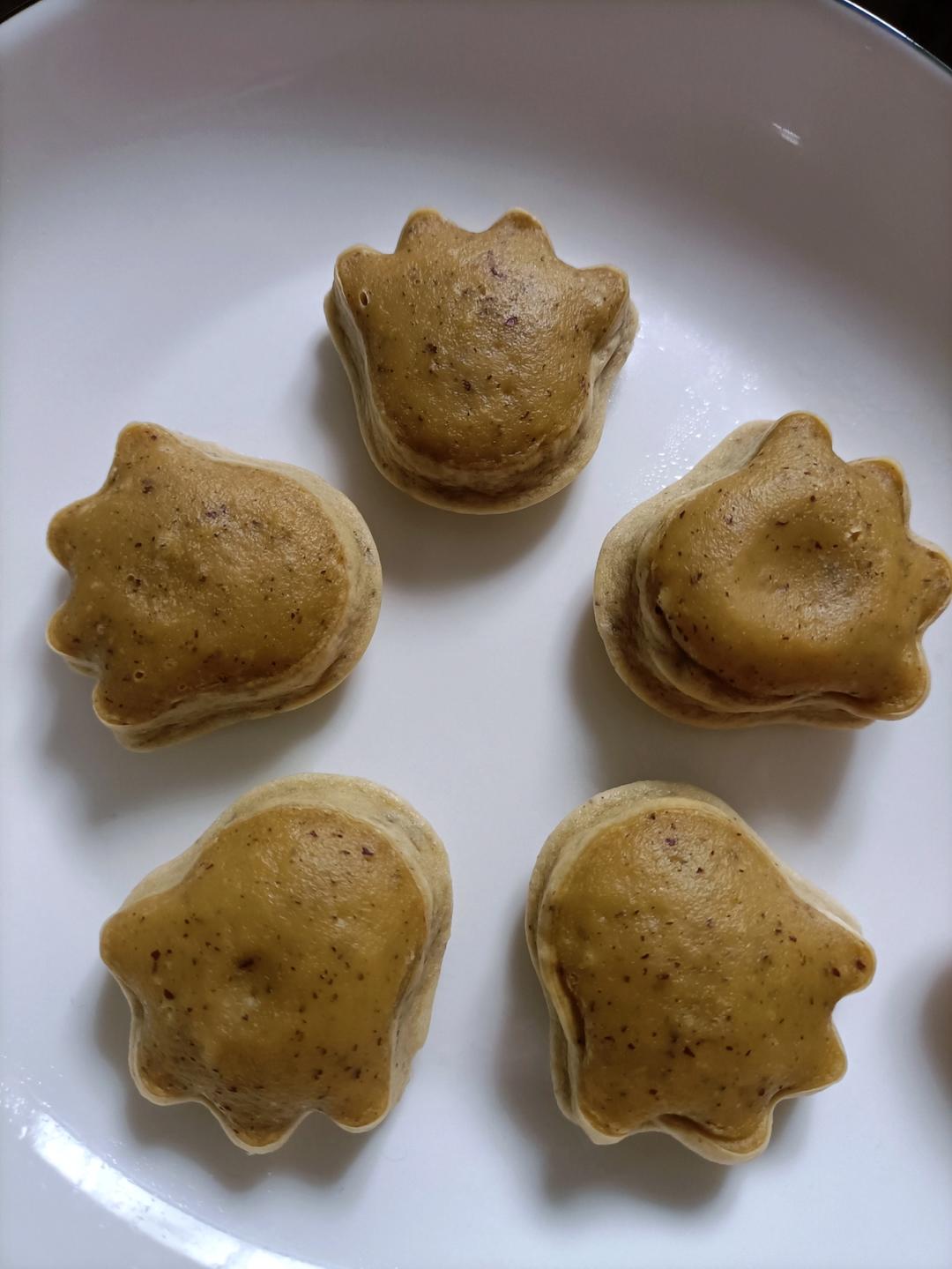 宝宝辅食:苹果红枣蒸糕